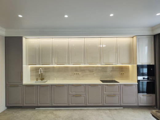 Прямая кухня из МДФ