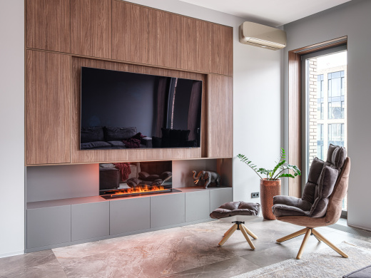 Встроенная в нишу ТВ-зона