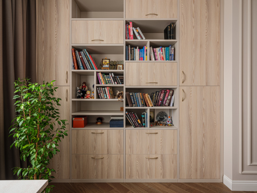 Шкаф-библиотека 