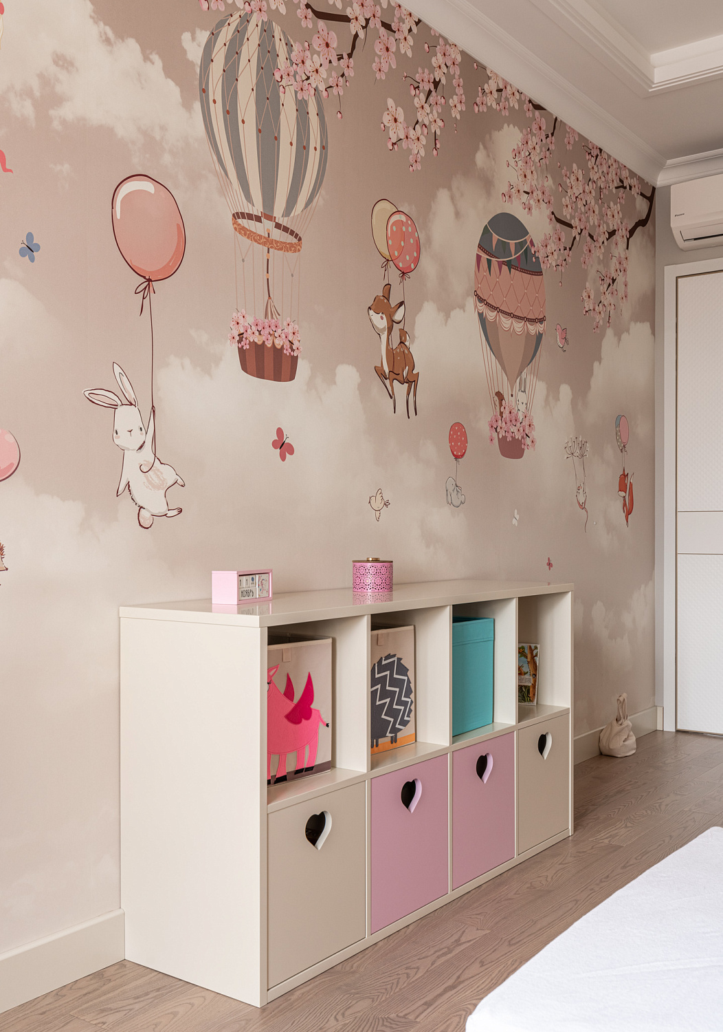 Мебель из МДФ в спальню для девочек