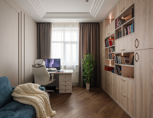 Шкаф-библиотека 