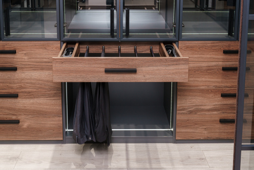 Угловая гардеробная