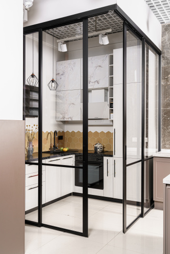 Двери-купе синхронного открывания