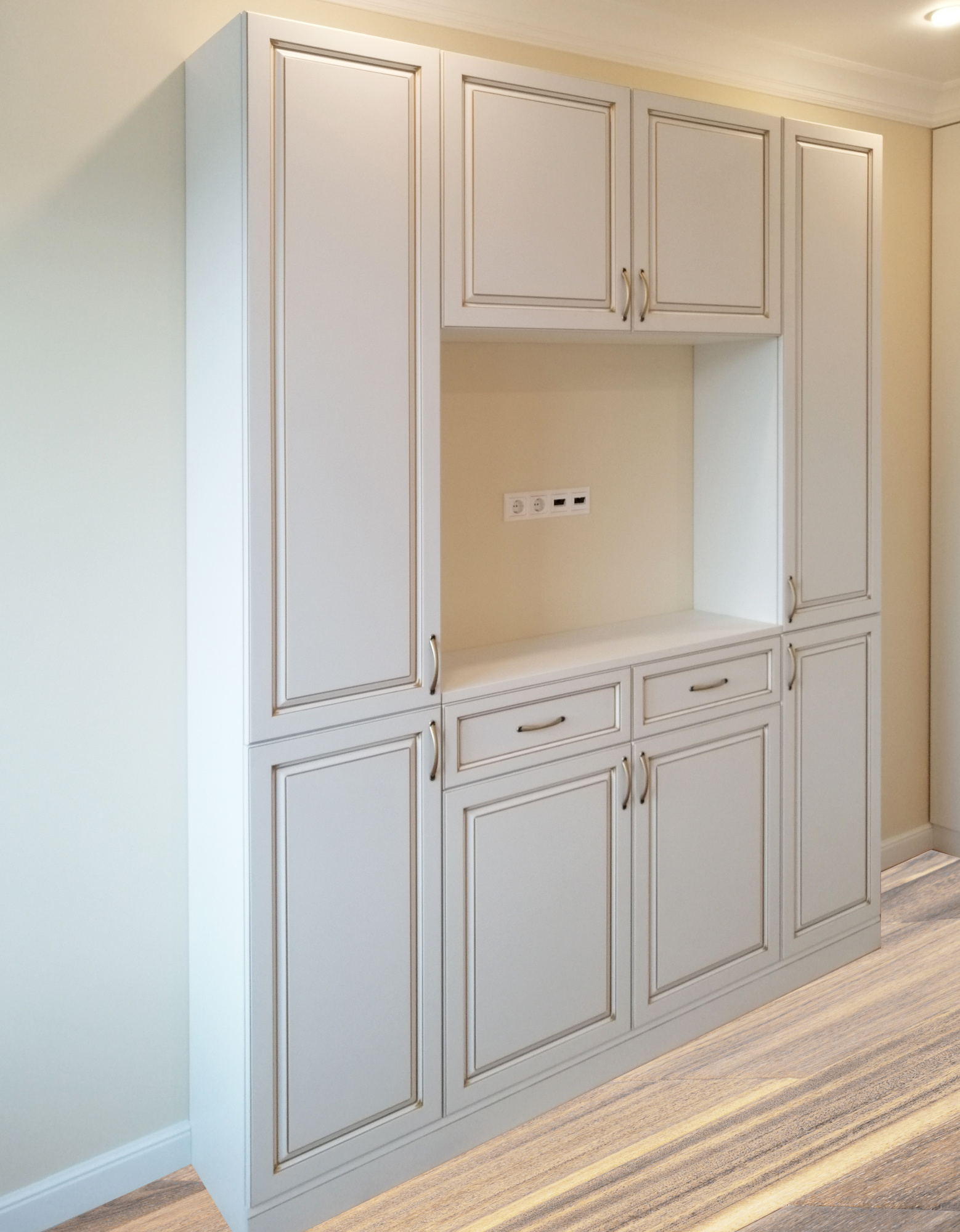 ТВ-зона в классическом стиле