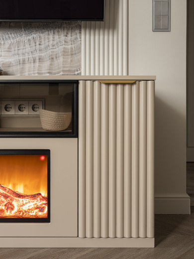 ТВ-зона в гостиной