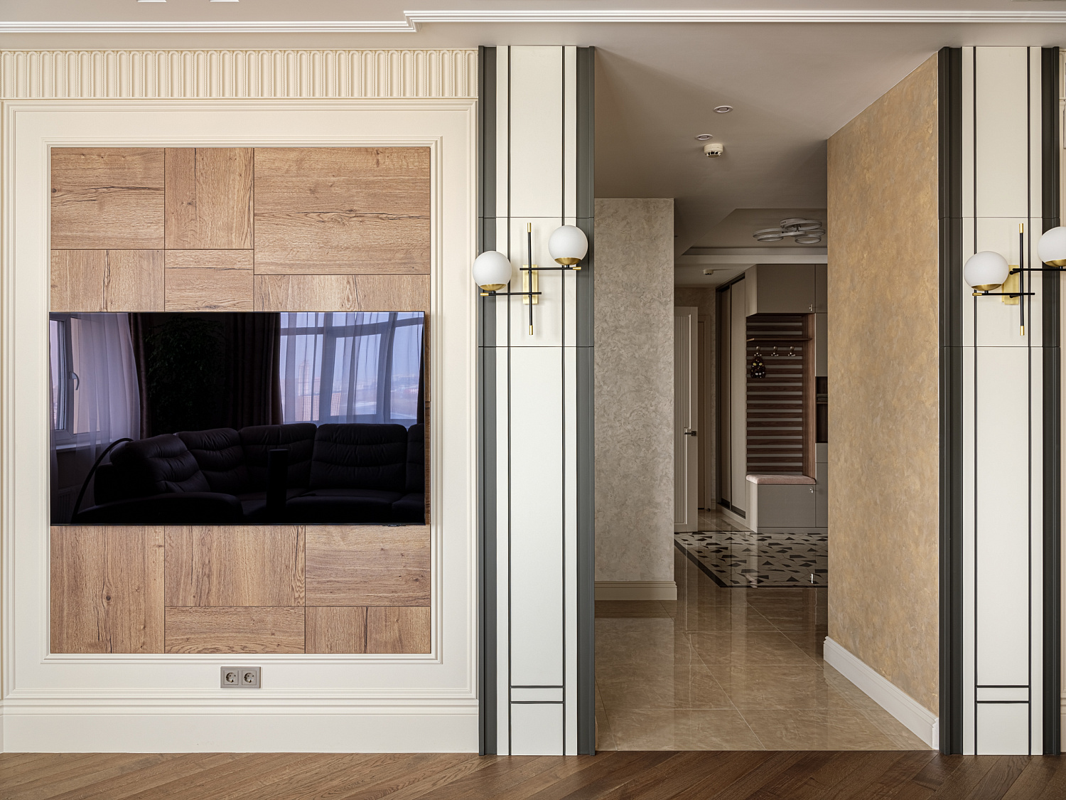 Мебель по проекту дизайнера в московскую квартиру