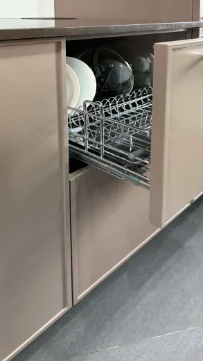 Угловая кухня с островом 2750х1400х600