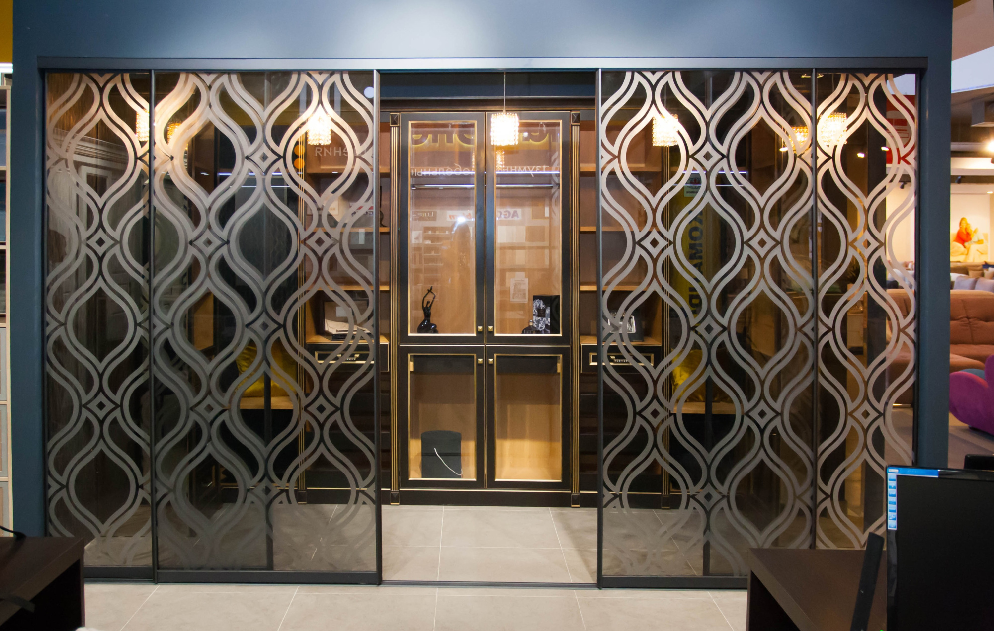 Двери-купе в гардеробную комнату