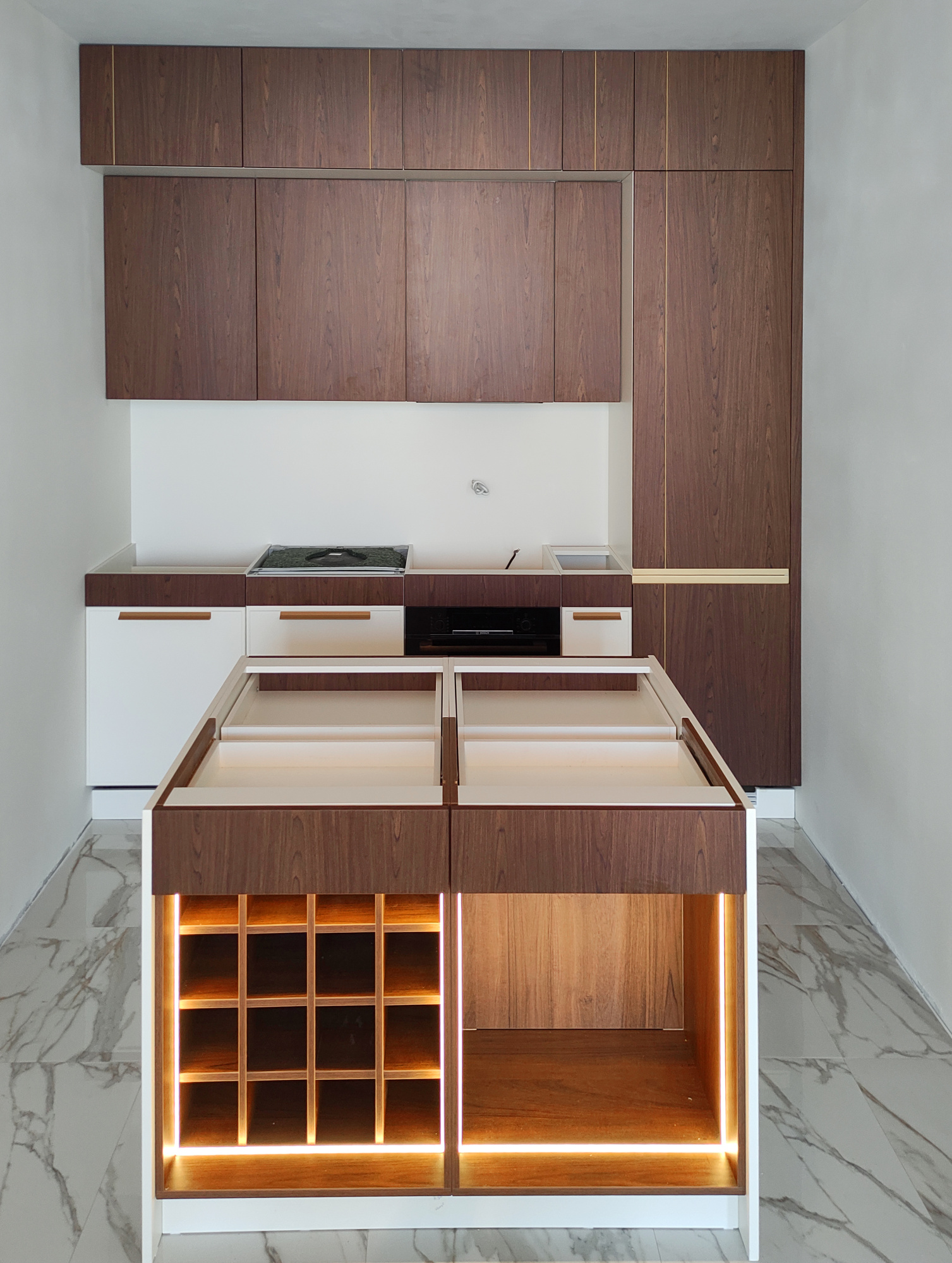 Кухня с островом