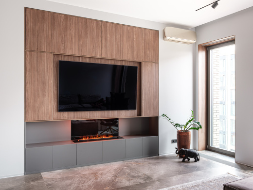 Встроенная в нишу ТВ-зона