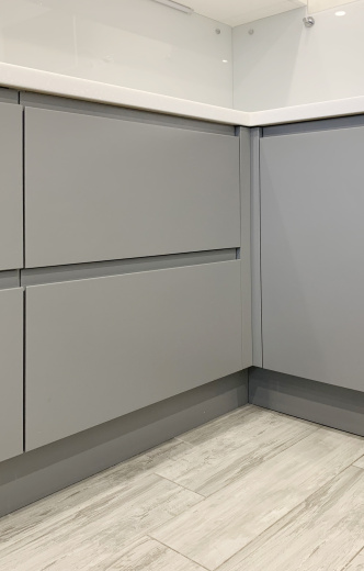 Угловая кухня с МДФ фасадами