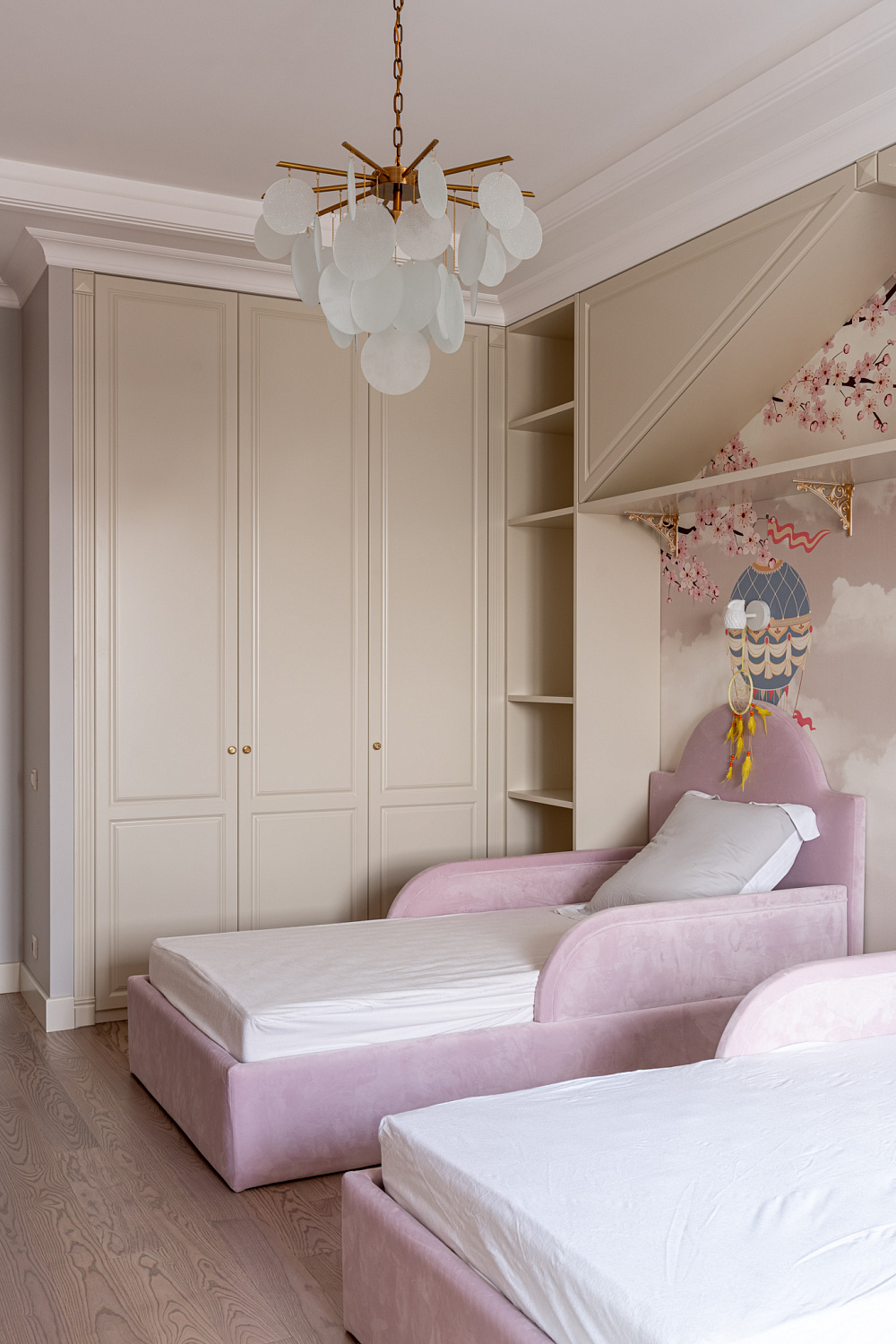 Мебель из МДФ в спальню для девочек