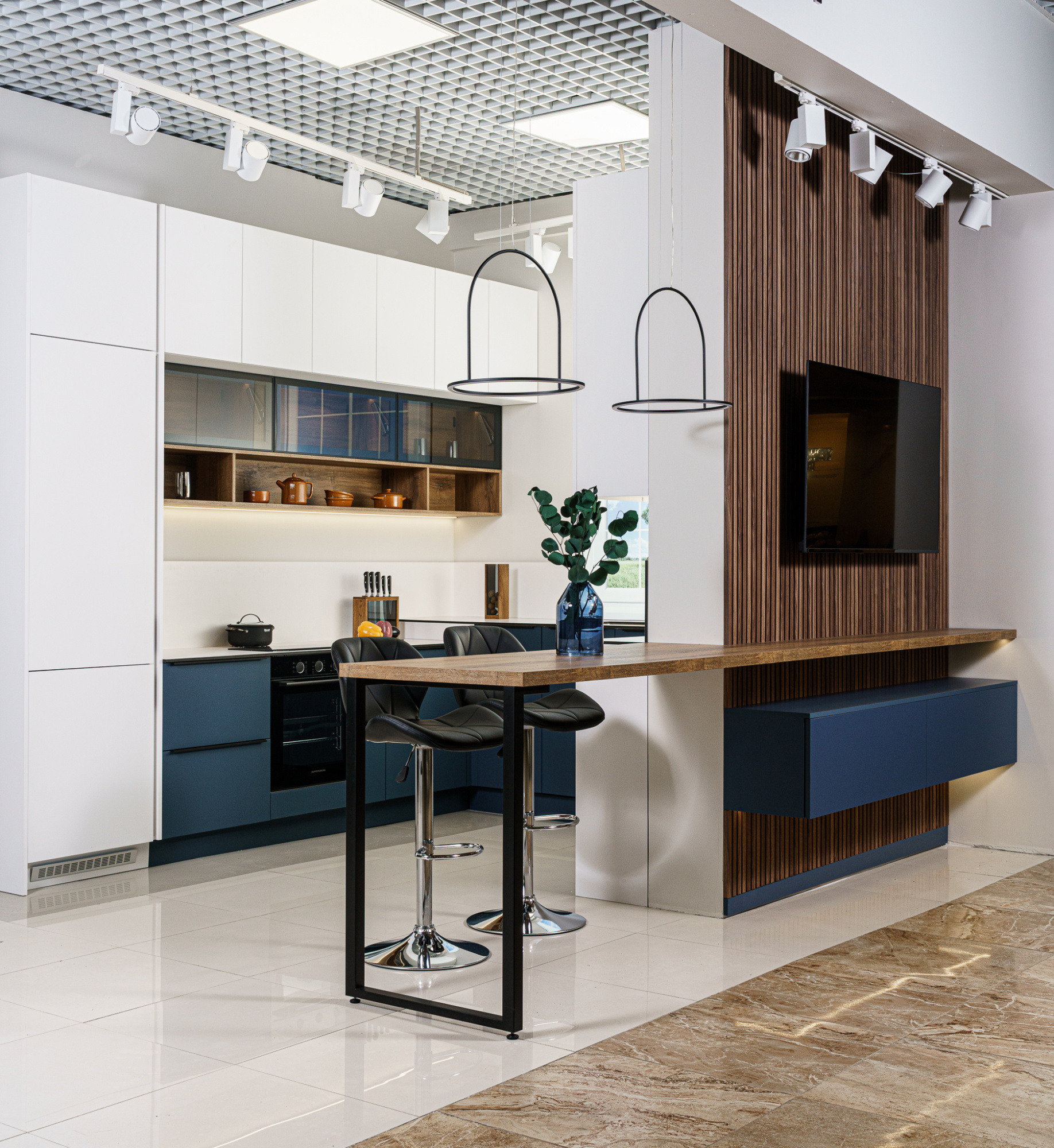 П-образная кухня