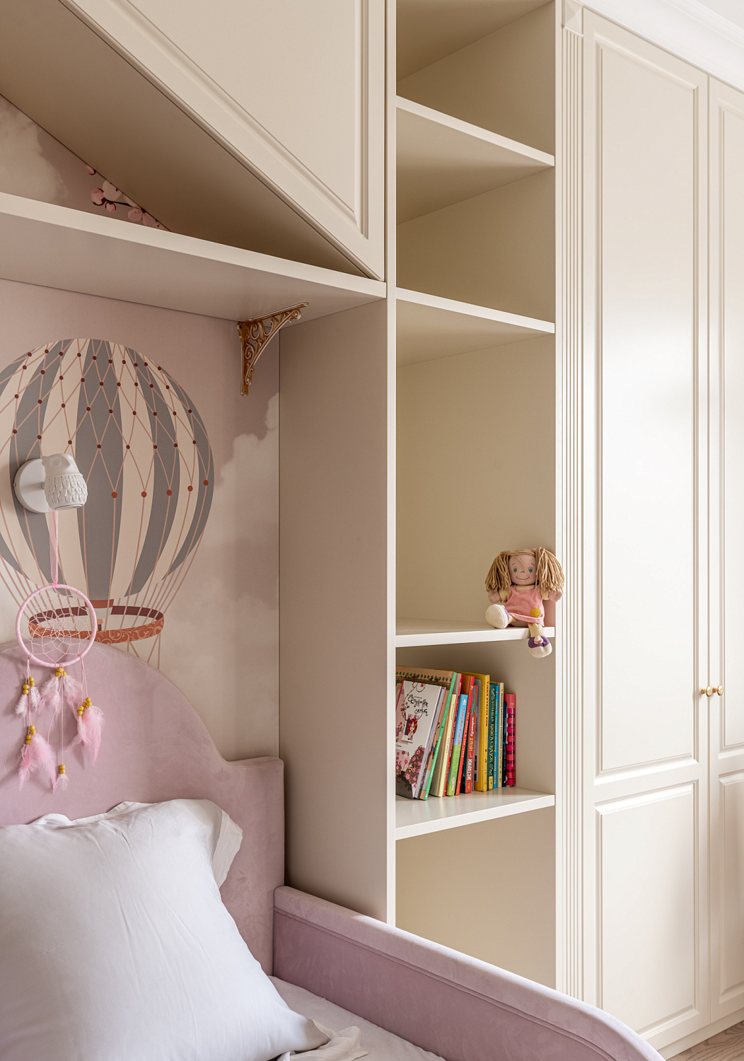 Мебель из МДФ в спальню для девочек