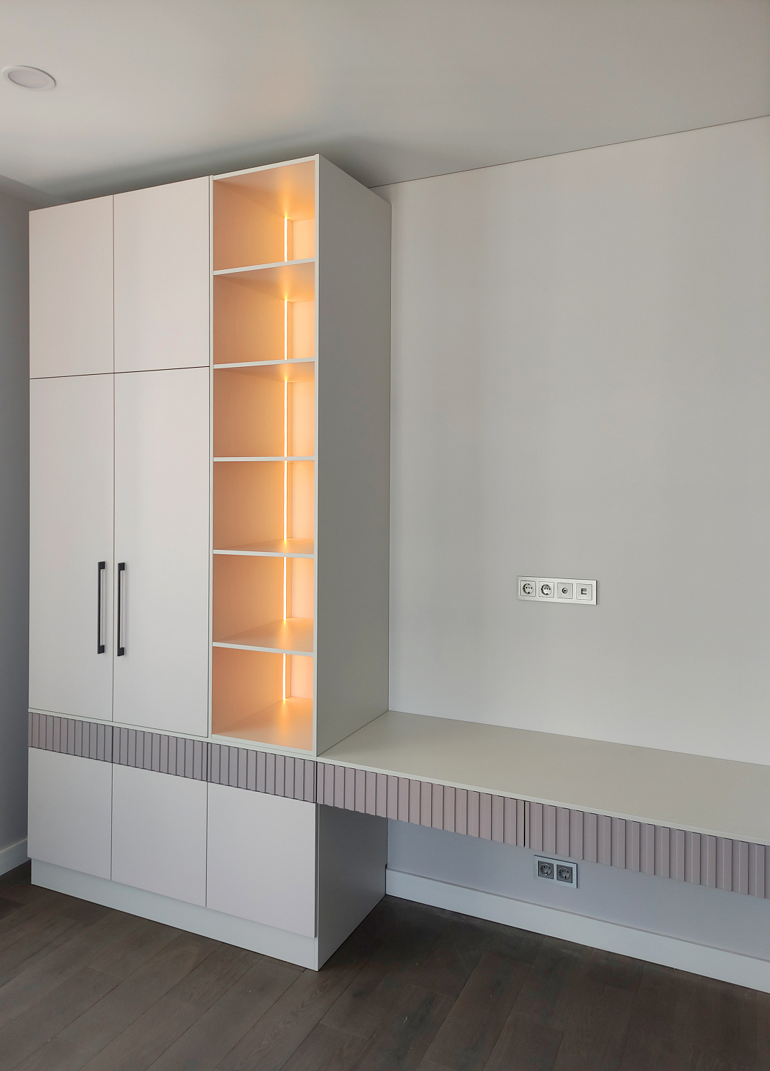 Корпусная мебель по индивидуальному проекту