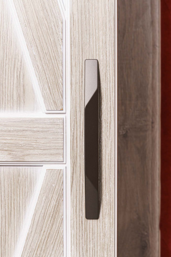 Прихожая из шпона с мягким элементом