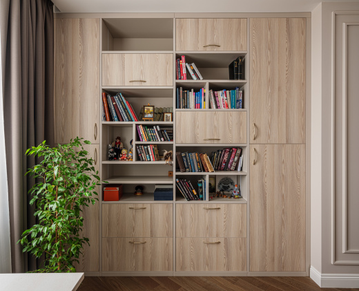 Шкаф-библиотека 