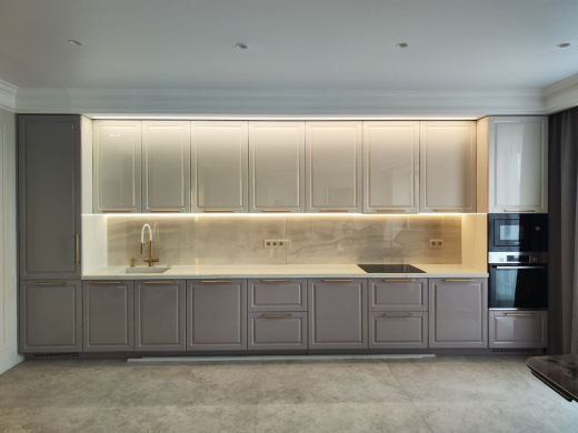 Прямая кухня из МДФ