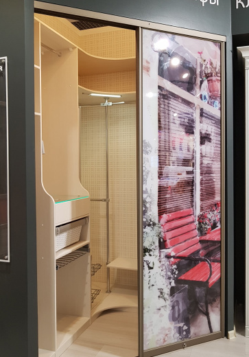 Шкаф с экосольвентной фотопечатью