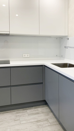 Угловая кухня с МДФ фасадами