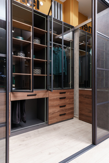 Угловая гардеробная