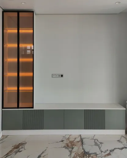 ТВ-зона в гостиную 2790x2930x400