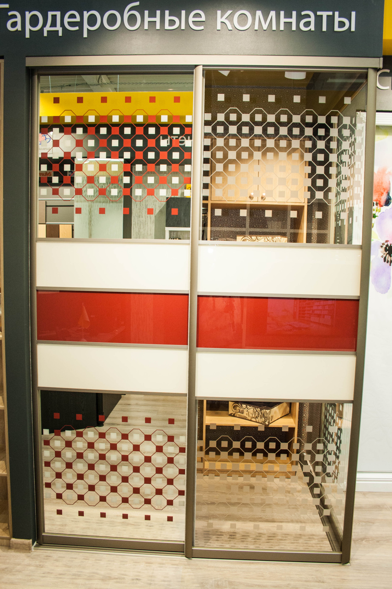 Угловые двери-купе 